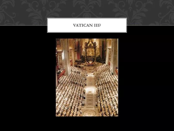 vatican iii