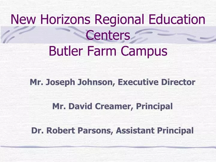new horizons regional education centers butler farm campus
