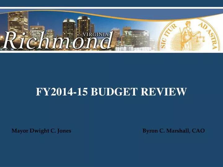 fy2014 15 budget review