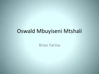 Oswald Mbuyiseni Mtshali