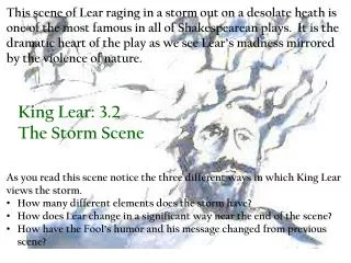 King Lear: 3.2 The Storm Scene