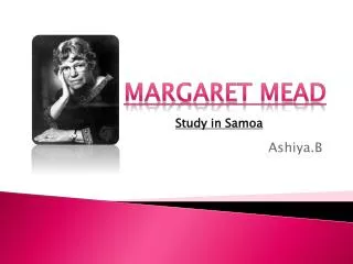 Margaret Mead