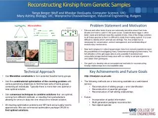 Reconstructing Kinship from Genetic Samples