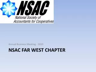 NSAC Far West Chapter