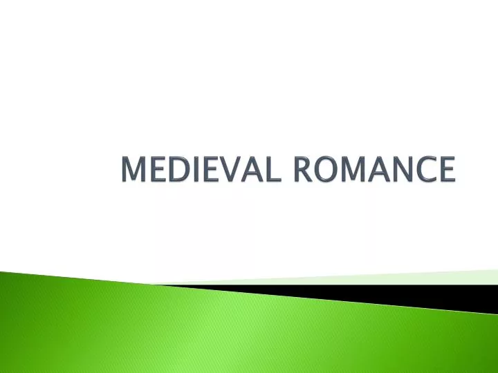 medieval romance