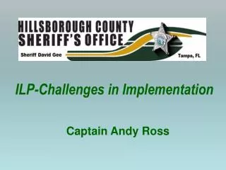 ILP-Challenges in Implementation