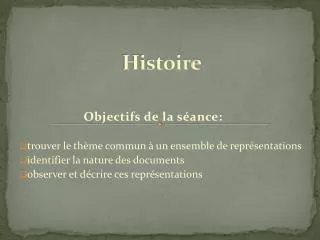 histoire