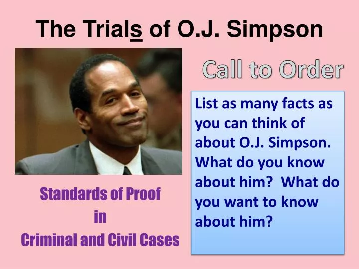 the trial s of o j simpson