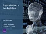 Radicalisation in the digital era - slide 1