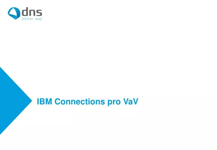 ibm connections pro vav