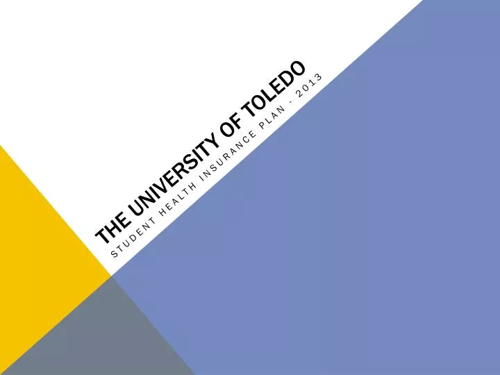 the university of toledo