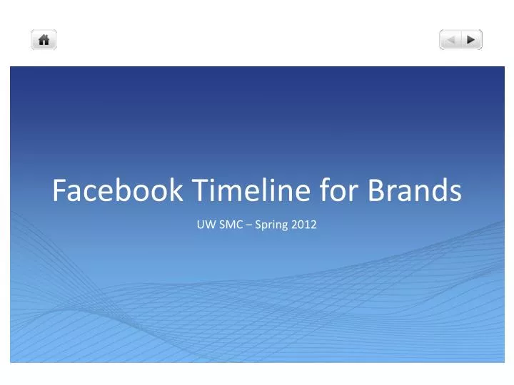 facebook timeline for brands