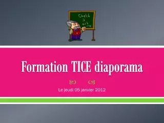 formation tice diaporama