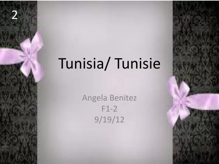 tunisia tunisie