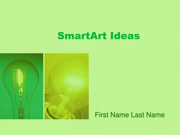 smartart ideas