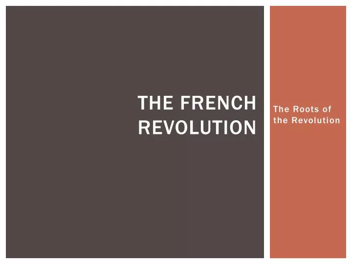 the french revolution