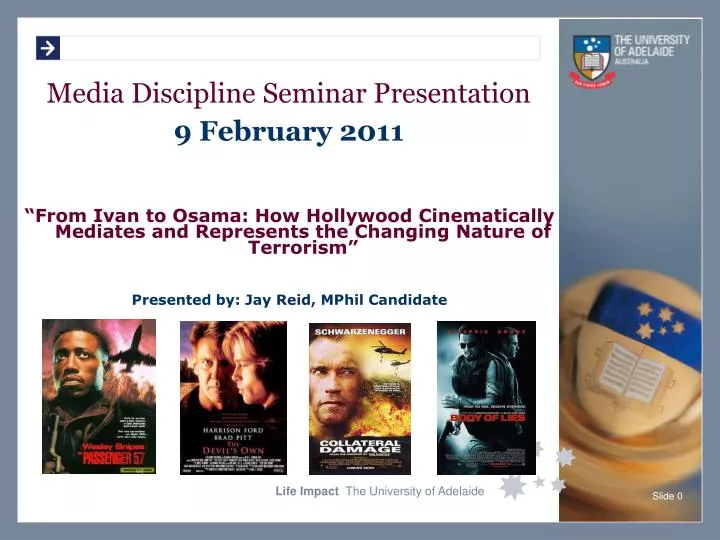 media discipline seminar presentation 9 february 2011