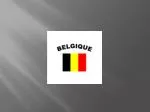 La Belgique - slide 1