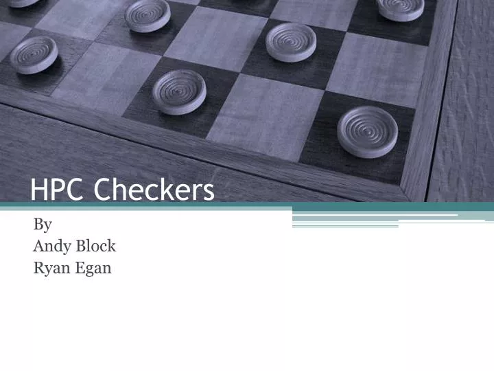 hpc checkers