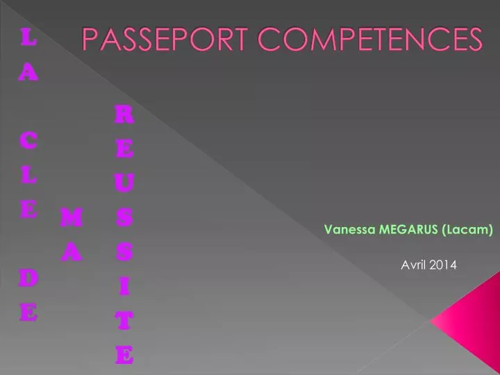 passeport competences