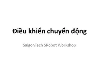 Điều khiển chuyển động
