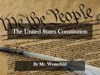 PPT - The United States Constitution PowerPoint Presentation, Free ...