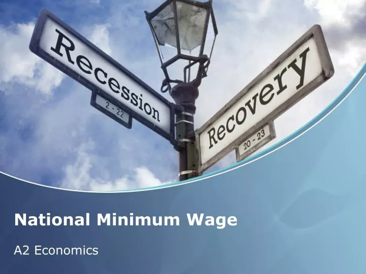 national minimum wage