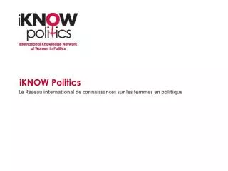 iknow politics
