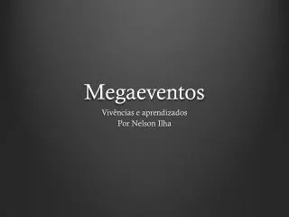 megaeventos