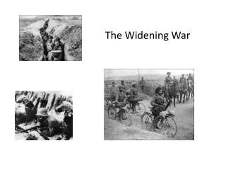 The Widening War