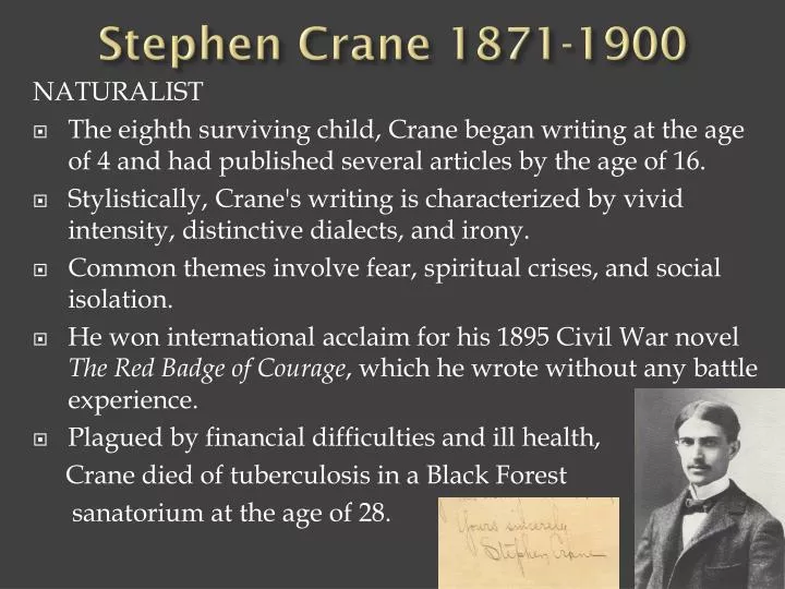 stephen crane 1871 1900