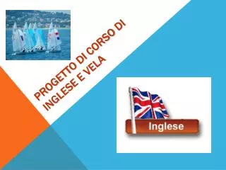 progetto di corso di inglese e vela