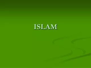 ISLAM