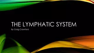 The Lymphatic System