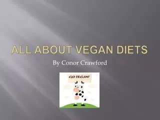 all about vegan diets