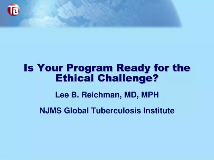 is your program ready for the ethical challenge