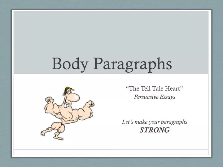 body paragraphs