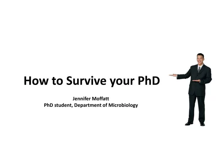 how to survive your phd