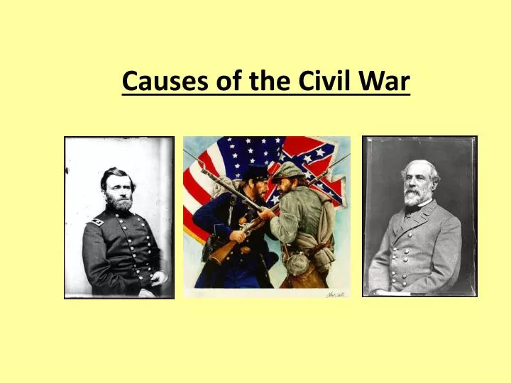 causes of the civil war