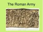 The Roman Army - slide 1