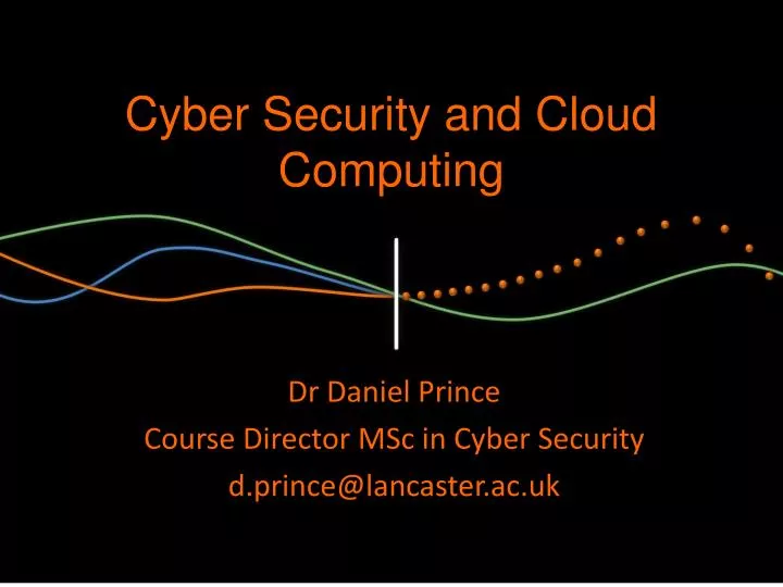 cyber security and cloud computing