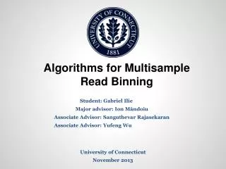 Algorithms for Multisample Read Binning