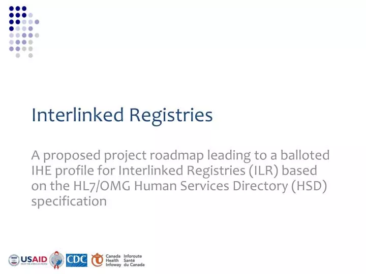 interlinked registries