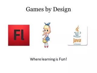Games by Design