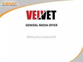 General media offer