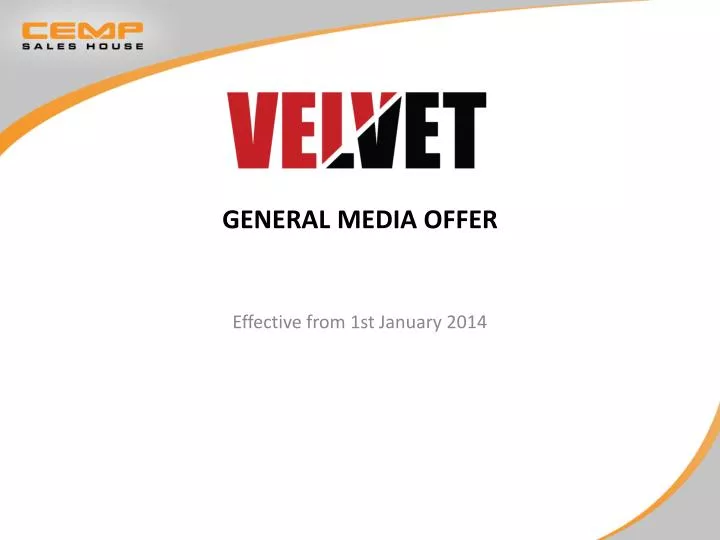 general media offer