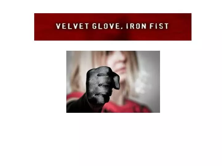 iron fist velvet glove