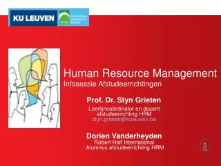 human resource management