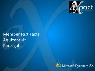 Member Fast Facts Aquiconsult Portugal
