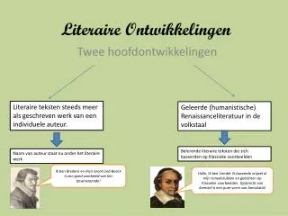 literaire ontwikkelingen